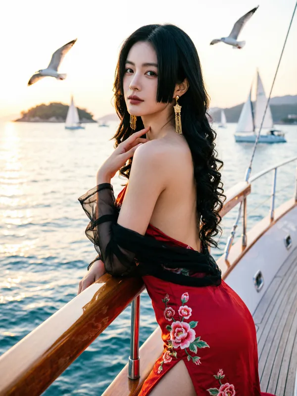 🔥二次元海贼王(女帝) - 主图(AI艺术作品)
