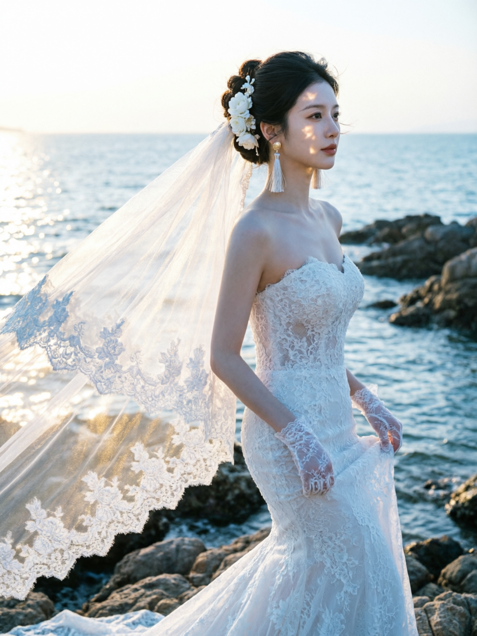 🔥海边婚纱照写真 - 作品图4