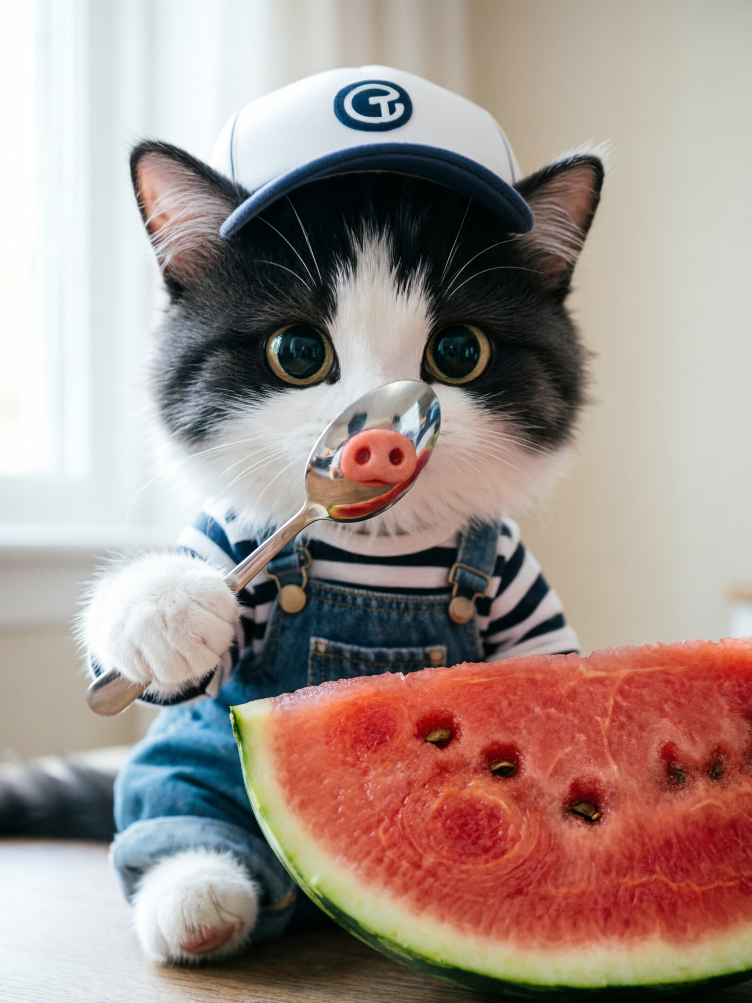 🔥抖音超火猪鼻子创意写真 - 作品图1