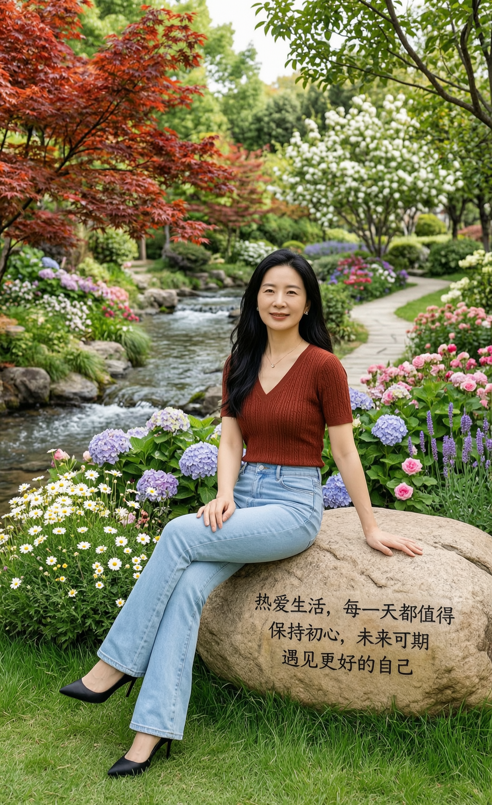 枫溪花园静坐写真 - 作品图1