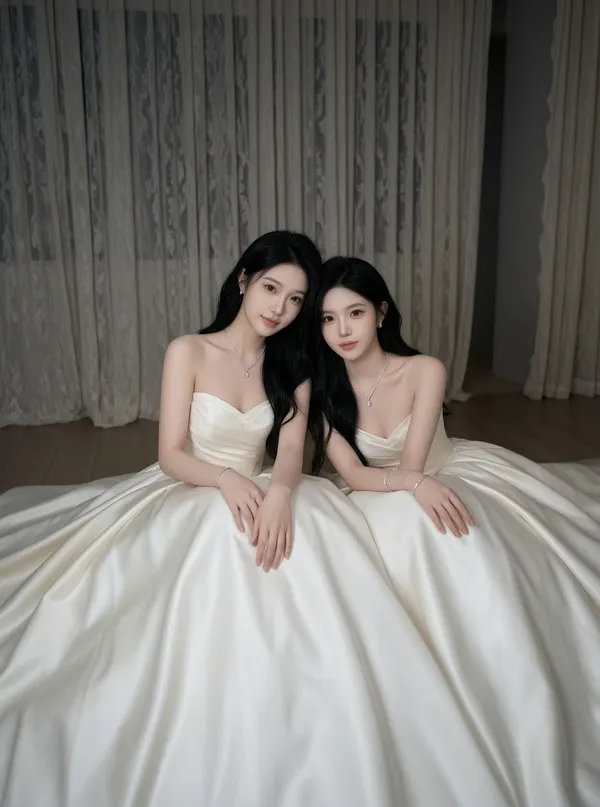 韩式闺蜜婚纱写真照✨️做同款 - C作品