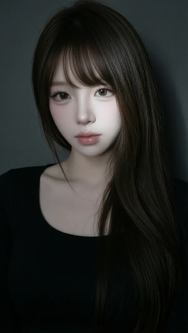 暗调纯欲氛围感女生自拍写真✨️做同款 - C作品