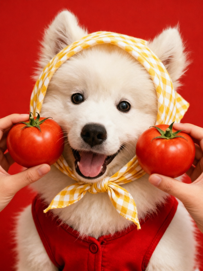 宠物写真丨治愈田园风~🍅 - 作品图1