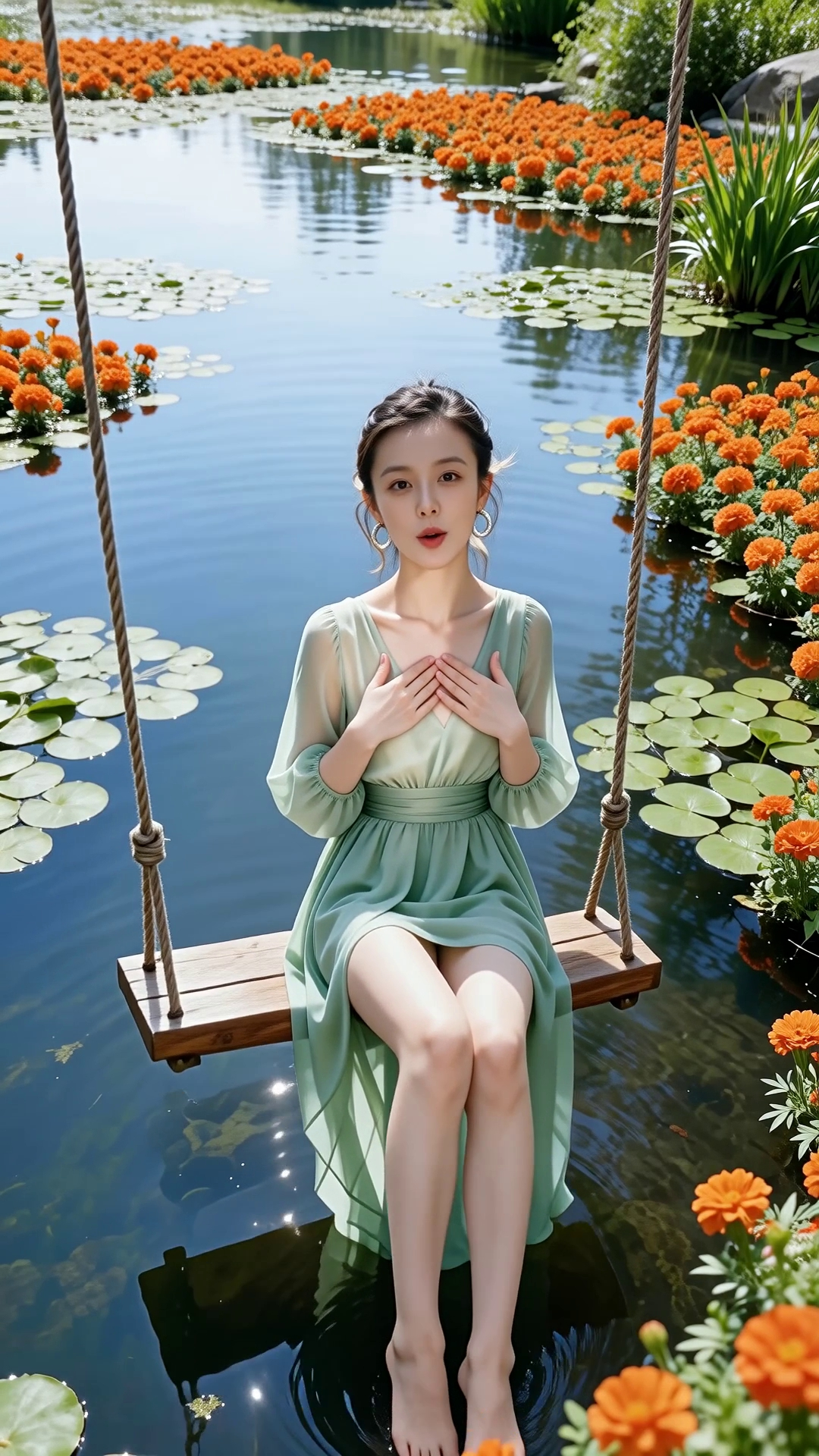 对口型唱歌｜《求佛》一张照片做同款 - 作品图1