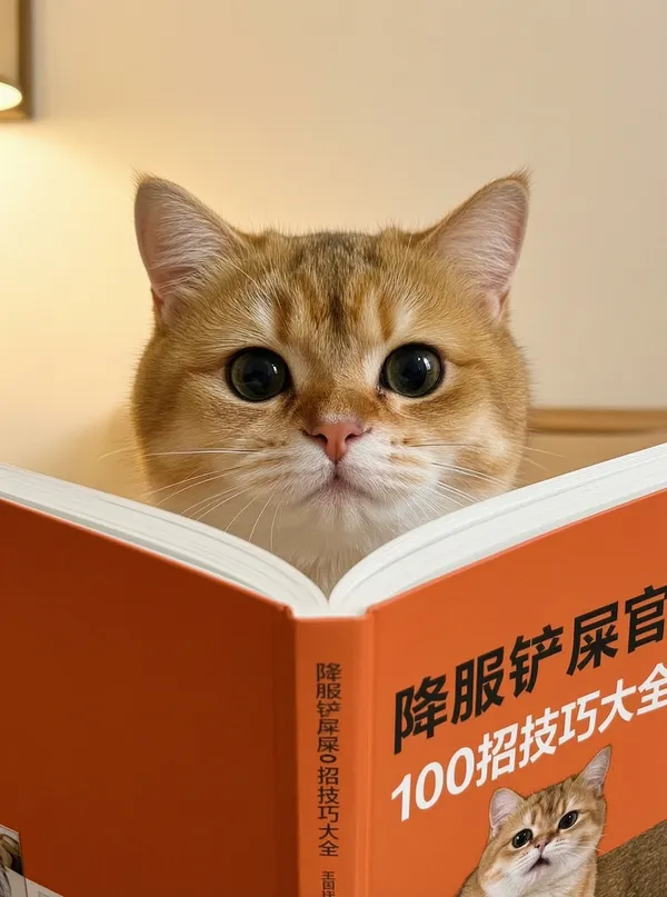 妈妈说认真学习的都是好孩子 | 萌宠一键同款 - 主图（AI艺术作品）