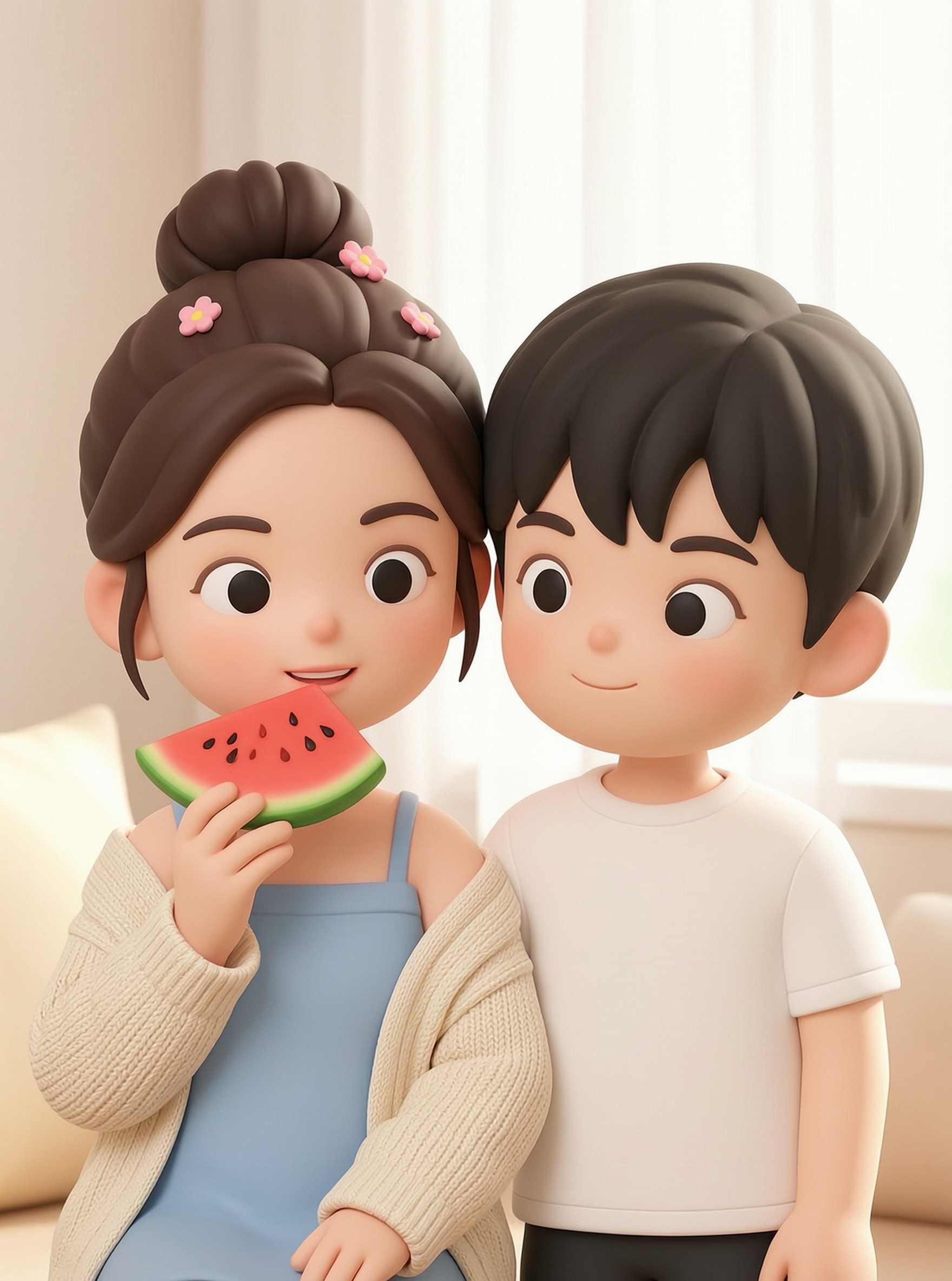 将照片变成Q版动漫小人～ - 作品图1