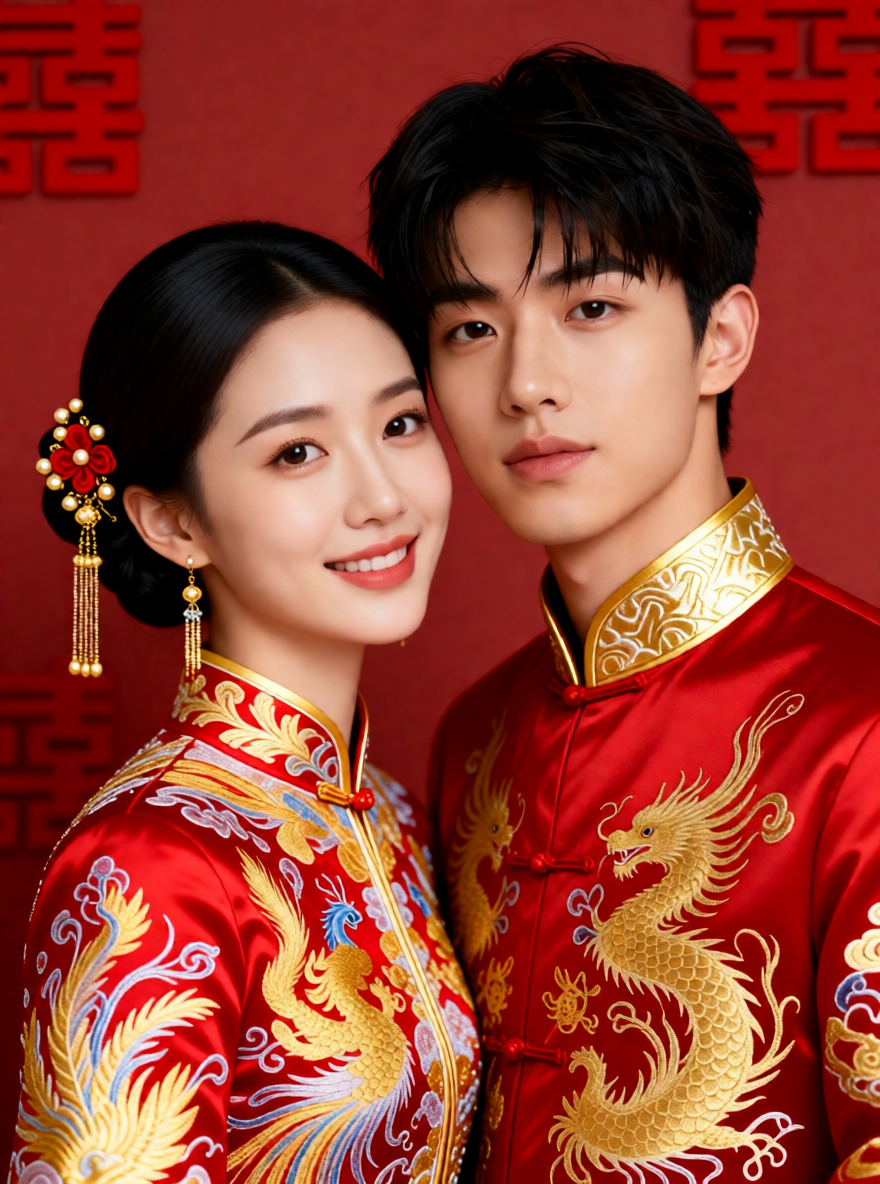 新中式秀禾服婚纱写真 - 作品图1