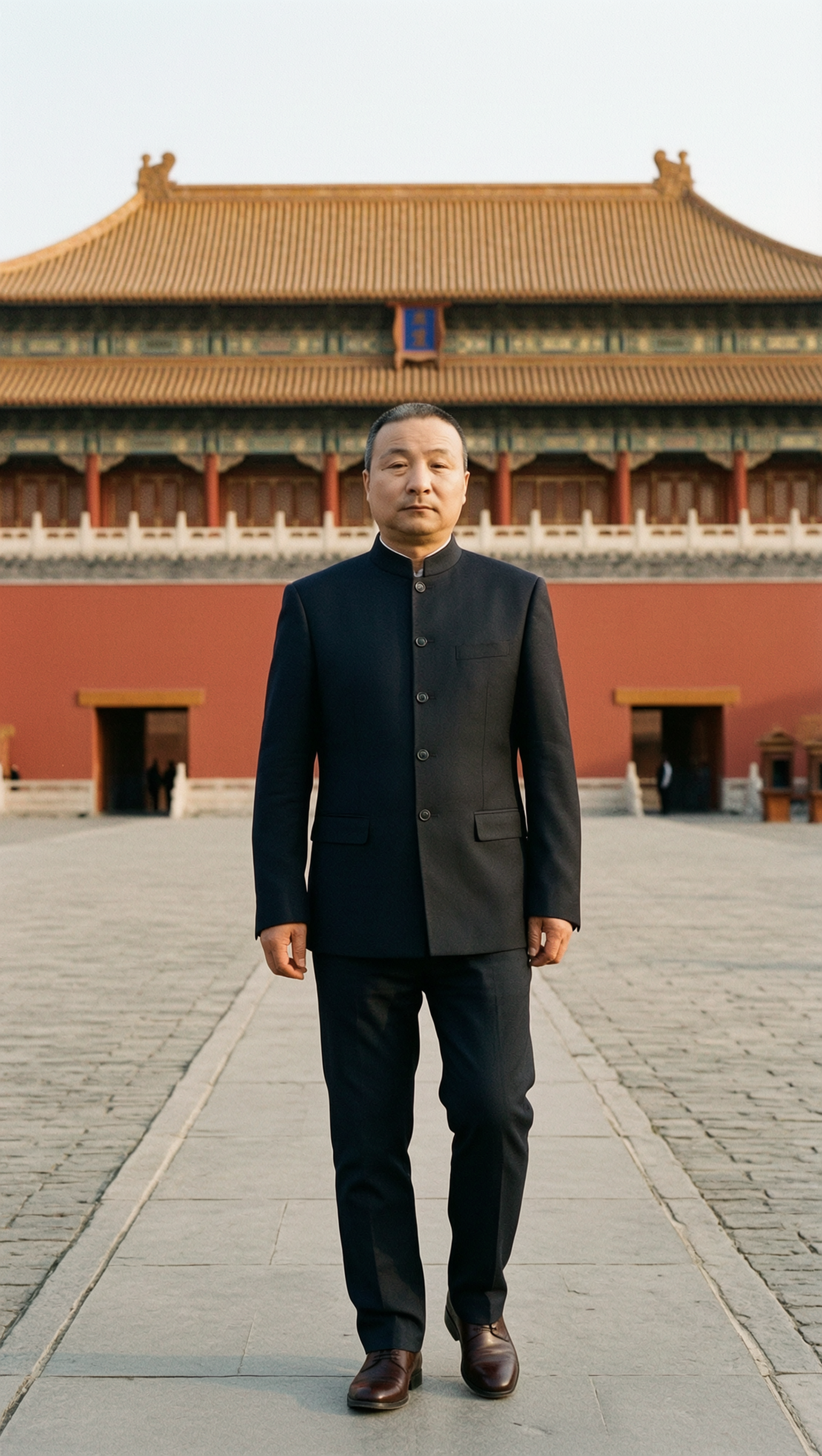 大叔写真丨故宫里的东方雅士 - 作品图1
