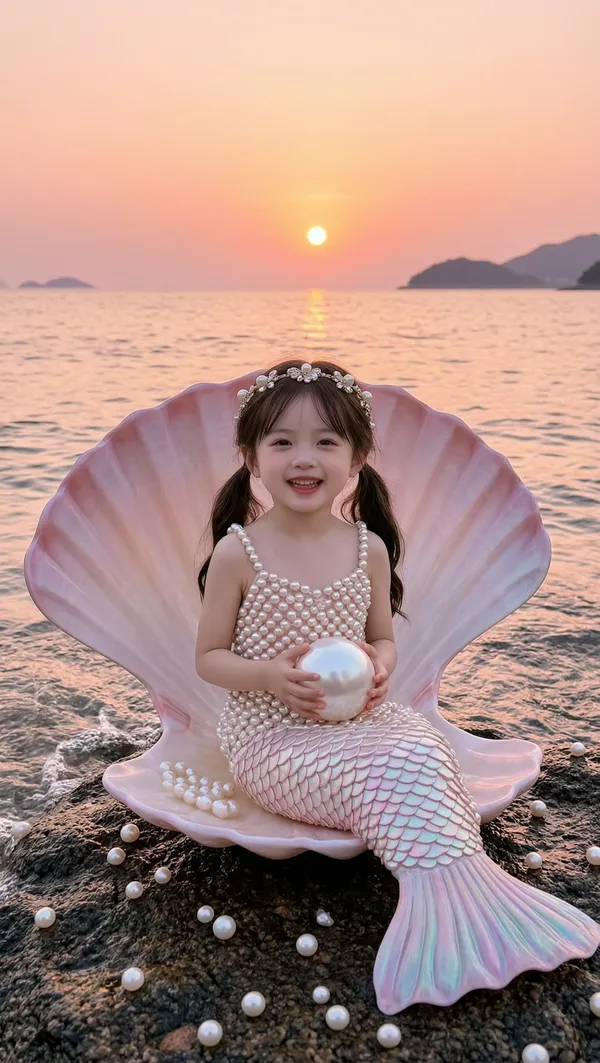 上传照片|美人鱼🧜🏻‍♀️公主写真 - C作品
