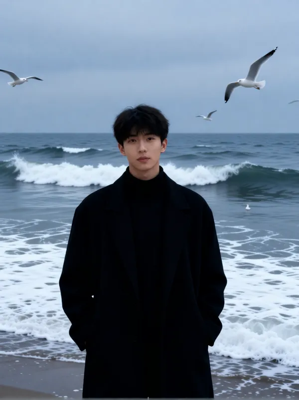 🔥🔥一键生成 海边情绪氛围写真 - C作品