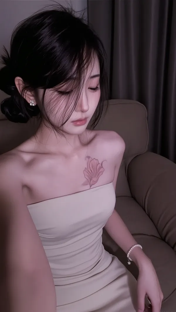 氛围感居家侧颜人像 - C作品