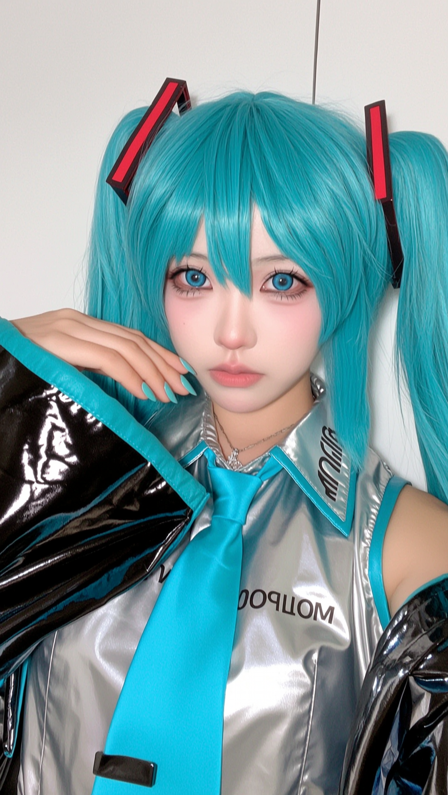 唯美的初音未来真人写真 - 作品图1