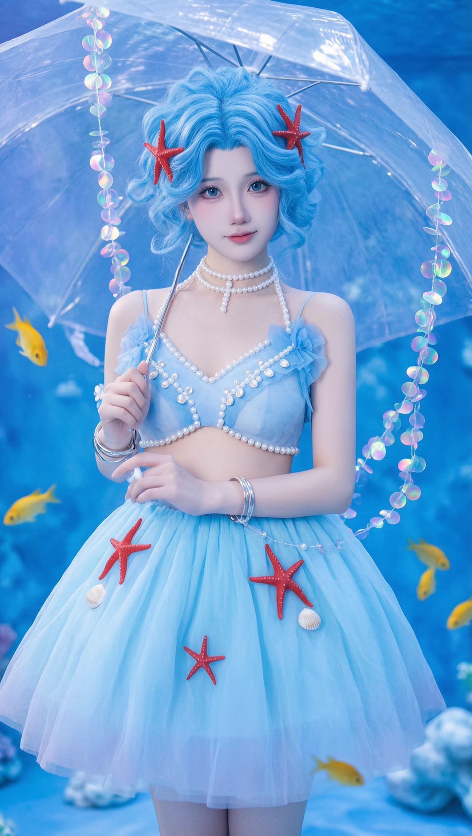 海底水族馆场景cos写真 - 作品图1