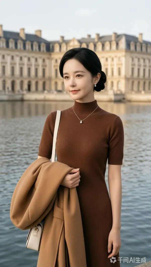 充满法式优雅氛围的复古写真 - 主图（AI艺术作品）