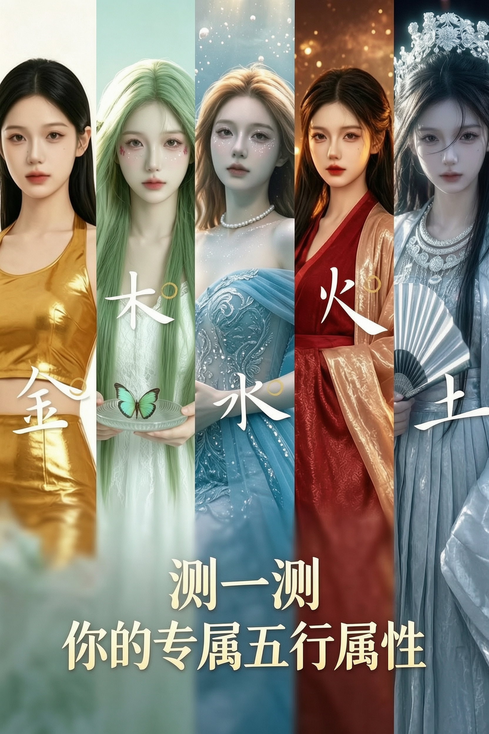 测一测你的专属五行属性!一键同款 - 作品图1
