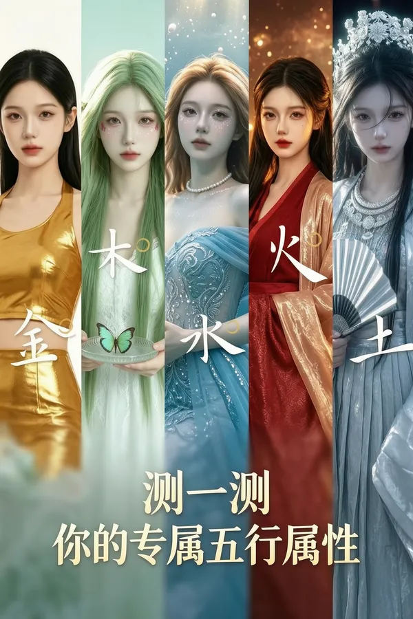 测一测你的专属五行属性！一键同款 - C作品