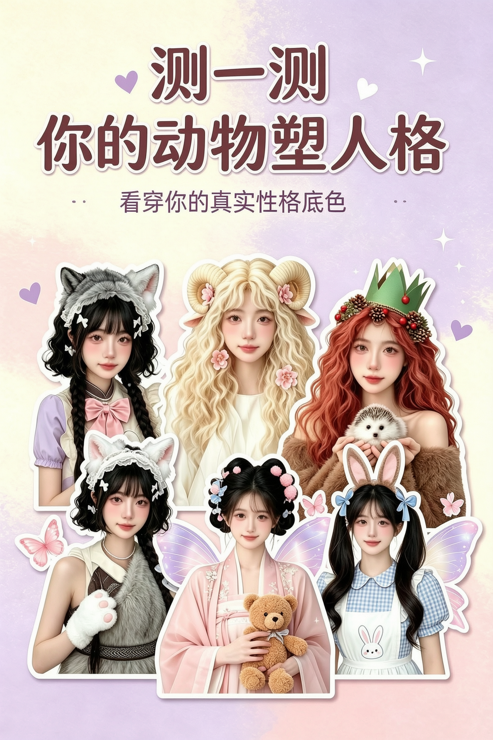 测一测你的动物塑人格~一键同款 - 作品图1