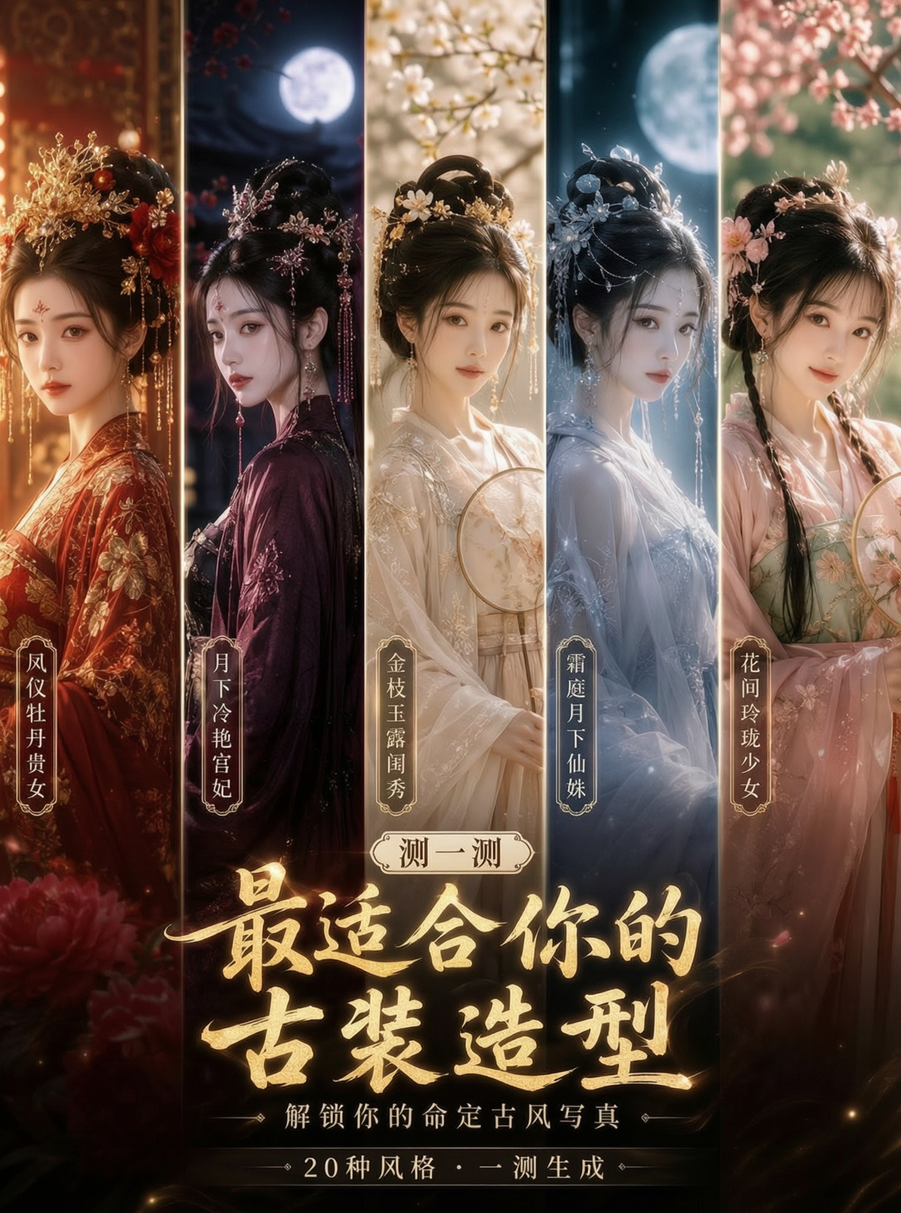 测一测最适合你的古装造型 - 作品图1