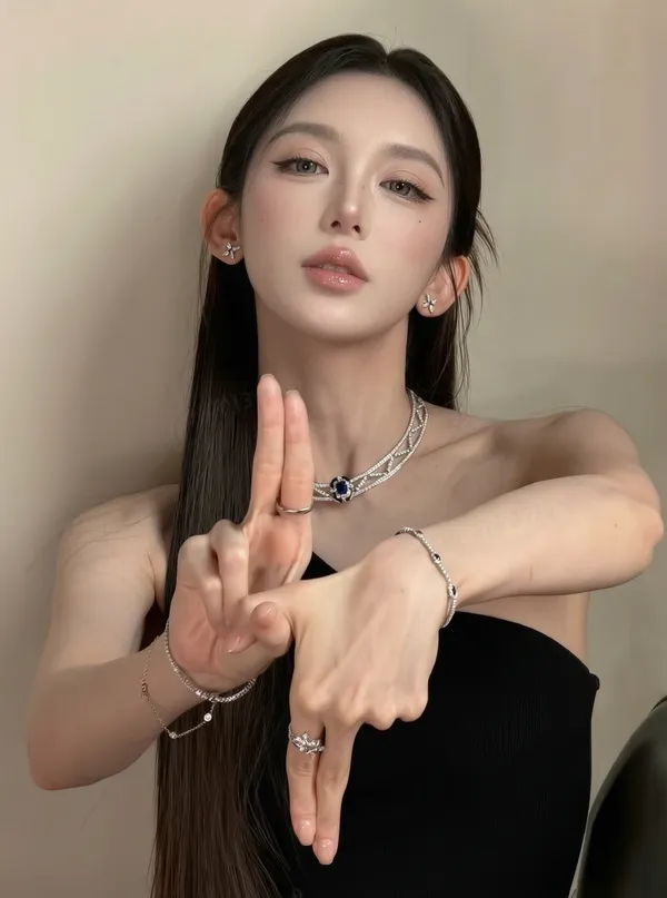娜扎同款🔥超酷男生拍照姿势 - 主图（AI艺术作品）