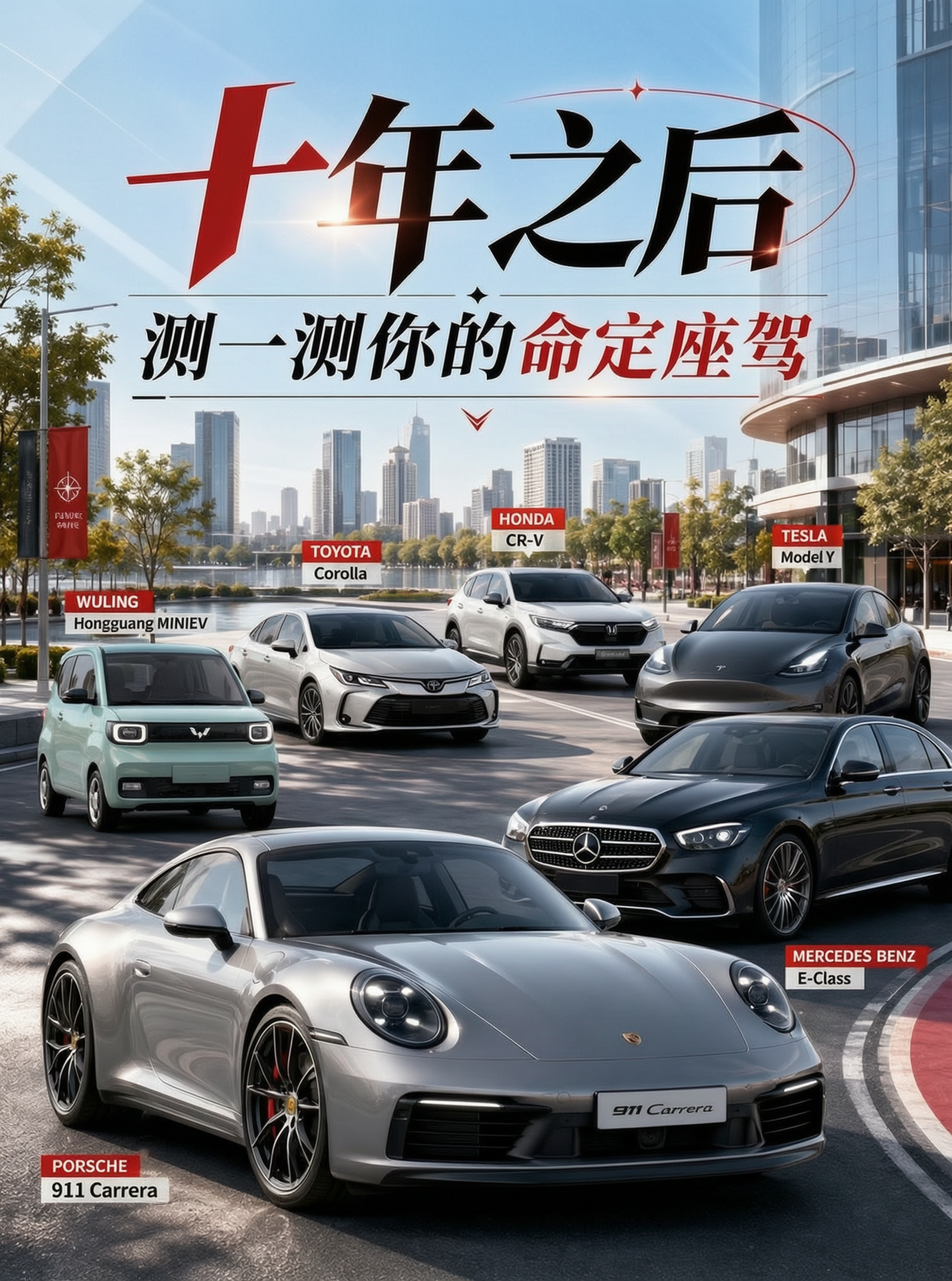 十年之后｜测一测你的命定座驾 - 作品图1