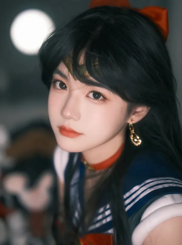 星火⭐美少女战士 cos 写真 - 主图(AI艺术作品)
