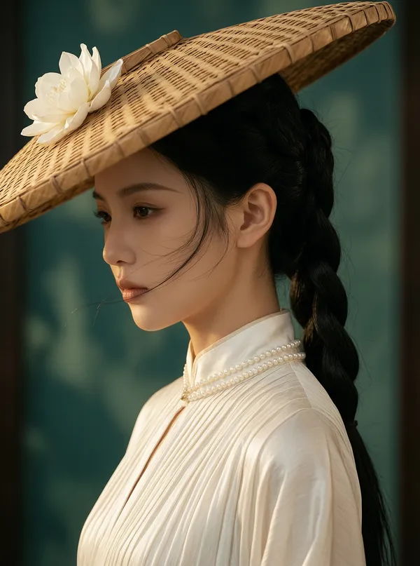 新中式电影感🎬英气女神写真|一键生成 - 主图（AI艺术作品）