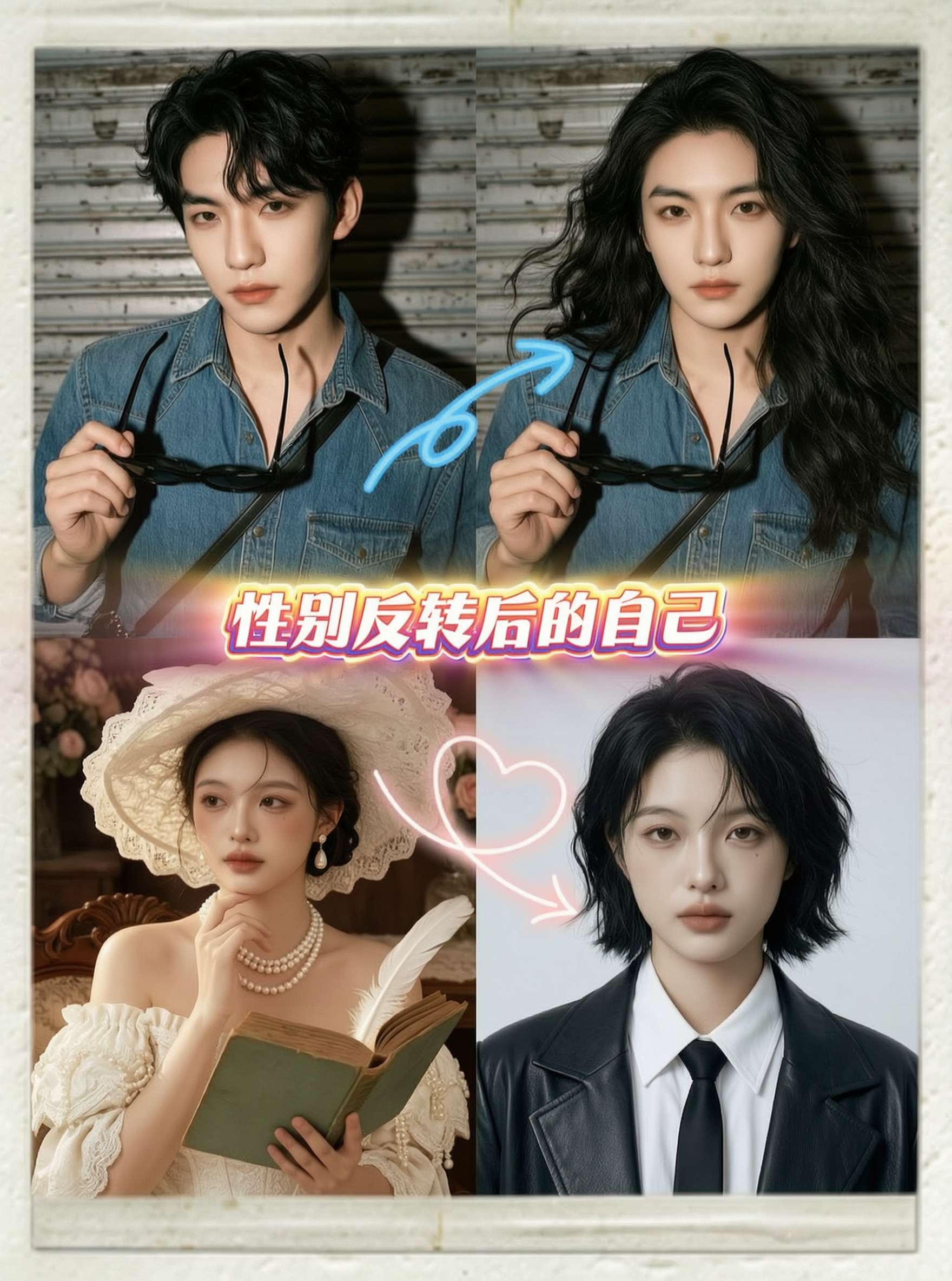 超🔥测一测性别反转后的自己 - 作品图1