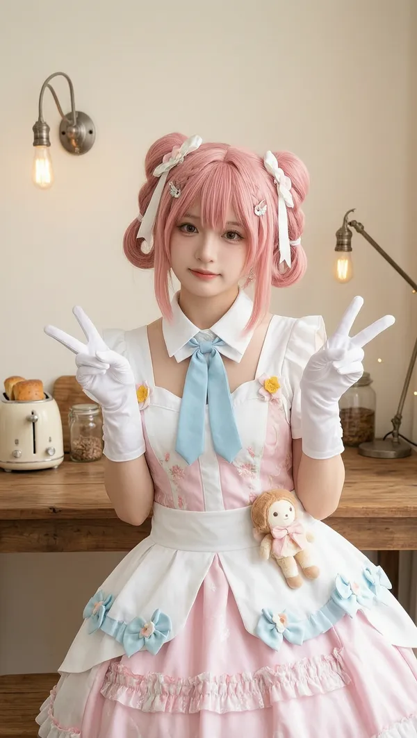小吱来喽异环游戏 cos 上传照片看同款 - 主图（AI艺术作品）