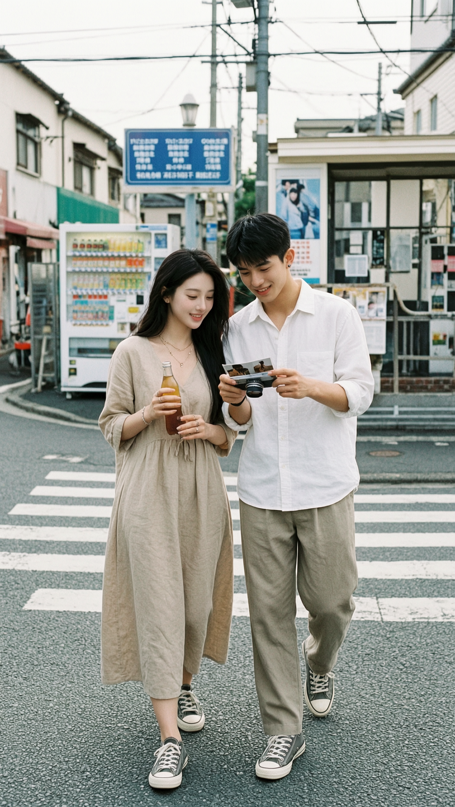 一键🔥互动:选择情侣写真-双图 - 作品图1
