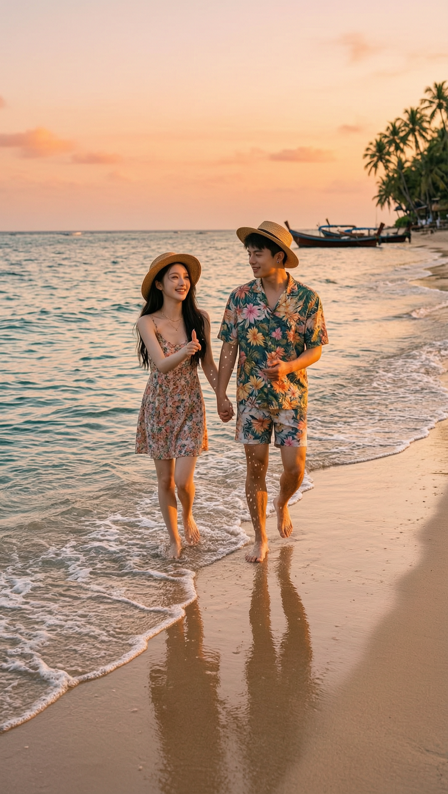 一键🔥互动:情侣世界旅行明信片 - 作品图1