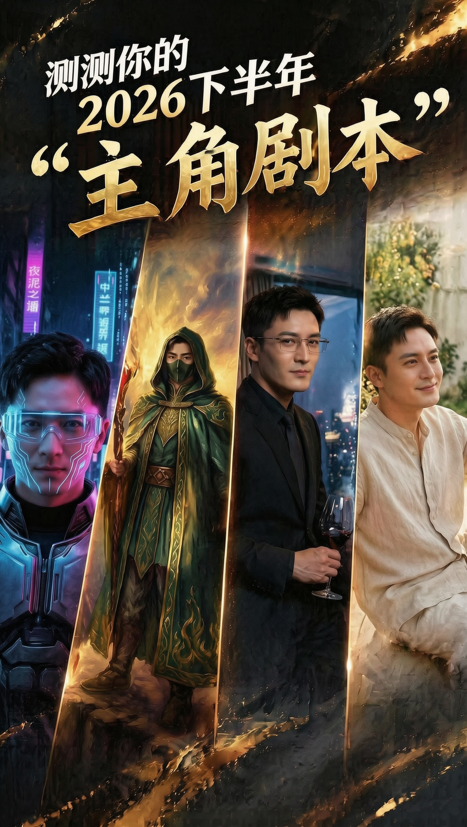 测测你的2026下半年主角剧本 - 作品图1
