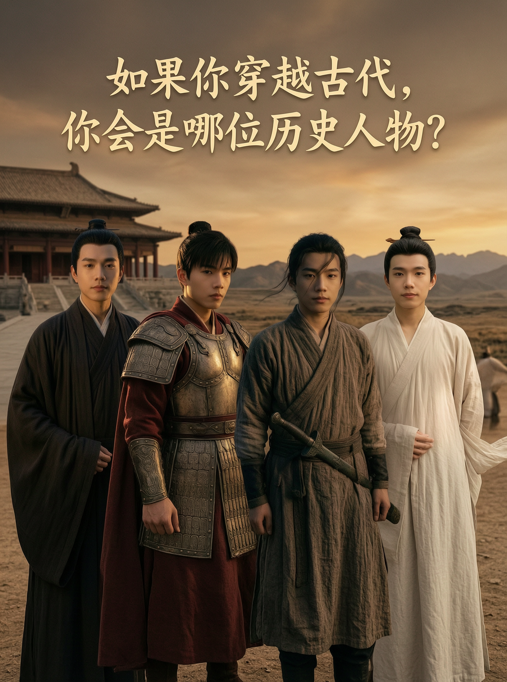 测一测你在古代是哪个历史人物 - 作品图1