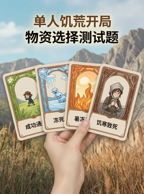 测一测你是否能活过四季(选开局物资) - 主图(AI艺术作品)