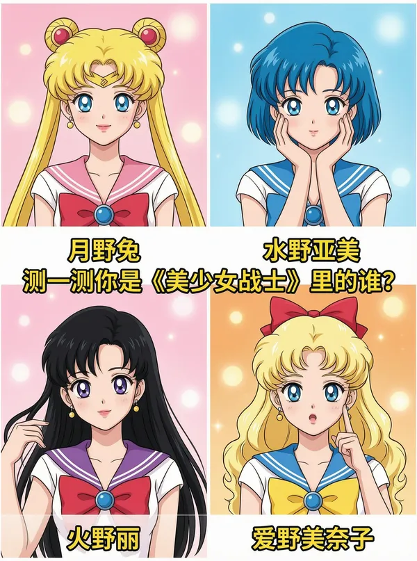 你是美少女战士里的哪位主角🌙 - C作品