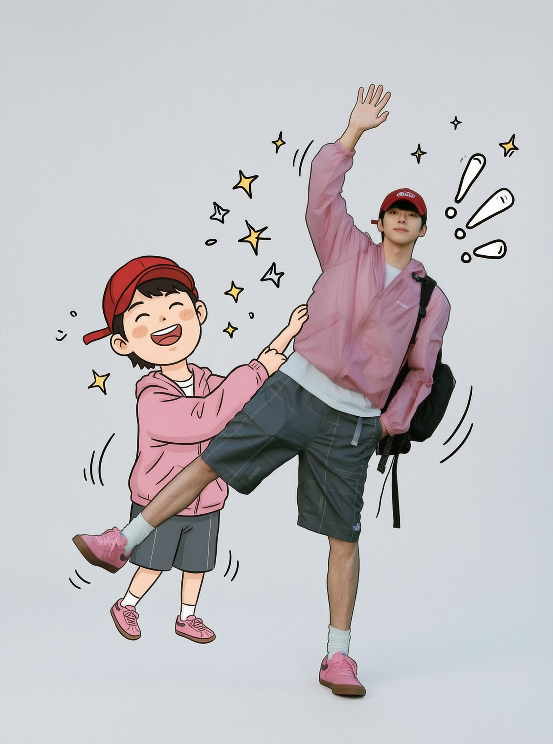 🧸韩系手账|Q 版分身涂鸦特效 - 作品图3