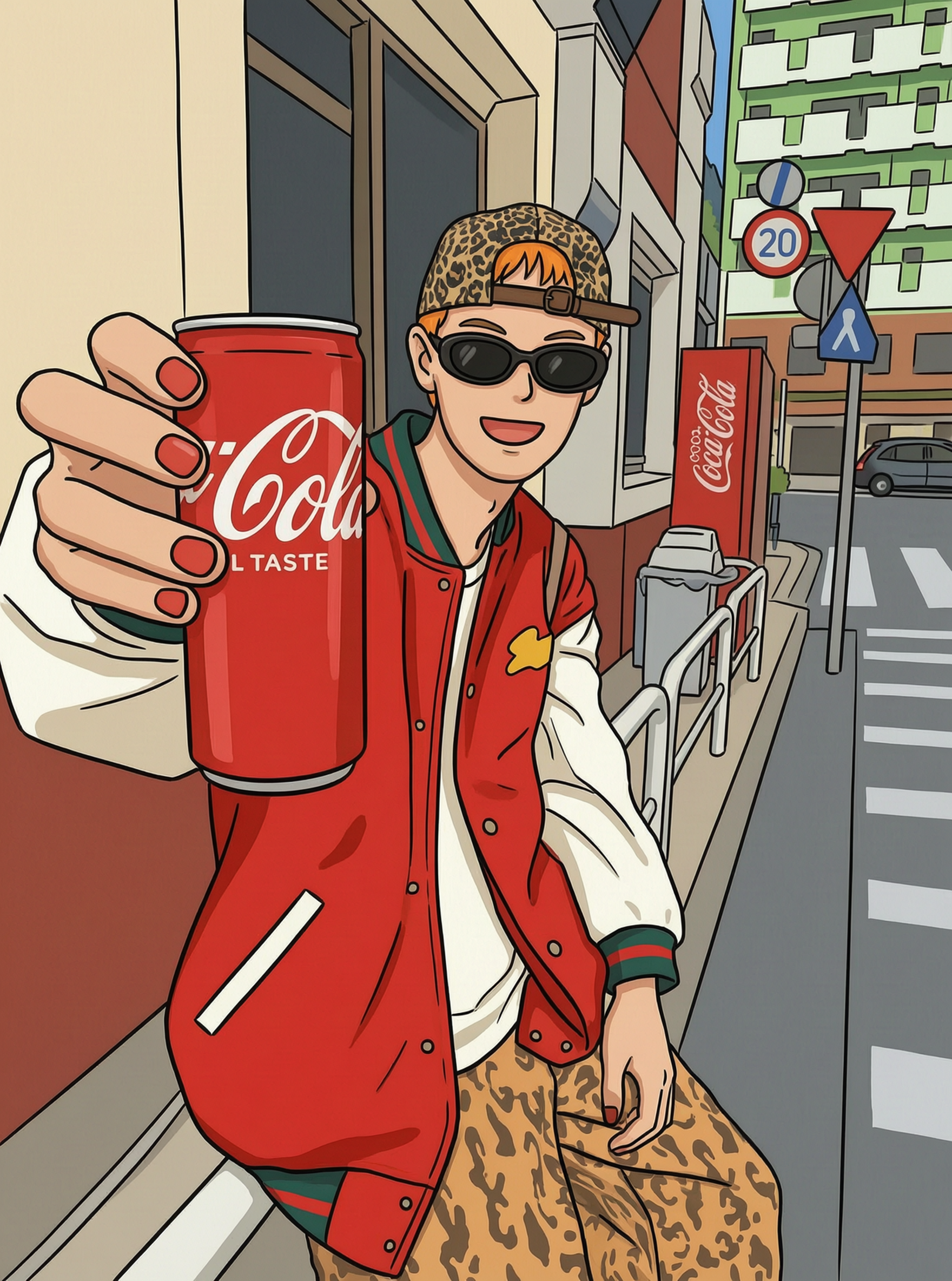【Wan2.7】一不小心走入漫画风写真 - 作品图1