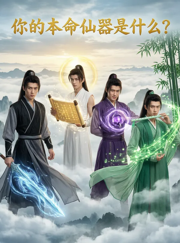 30秒测出你的本命仙器是什么？ - C作品