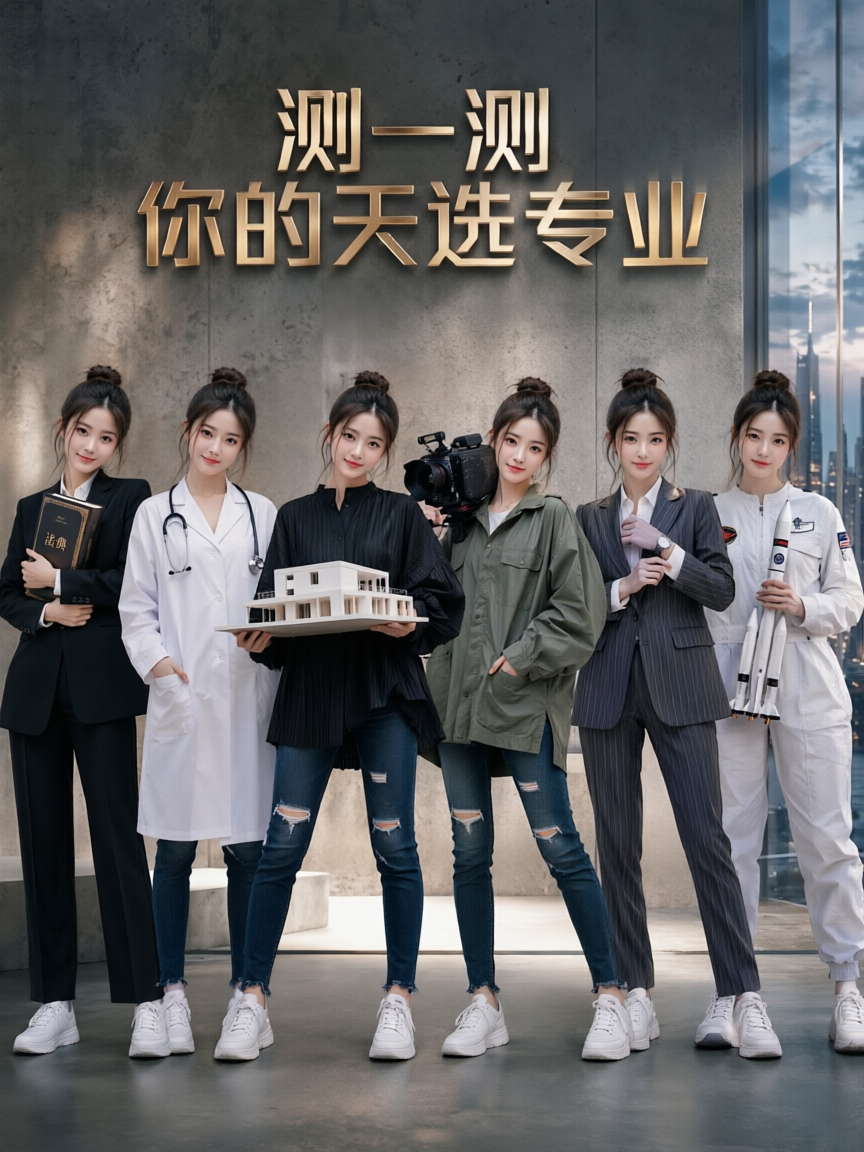 30秒出测,你的大学天选专业! - 作品图1