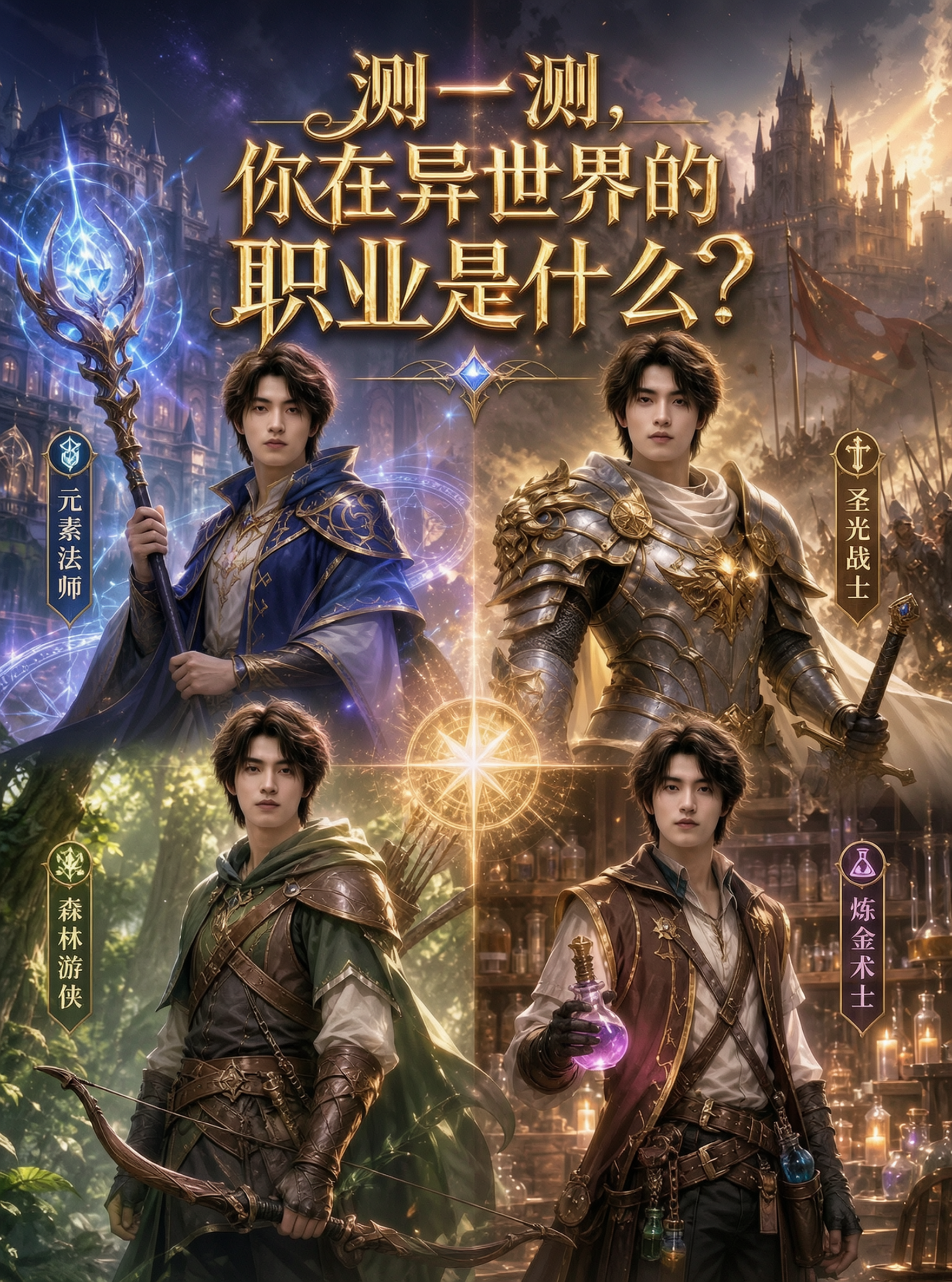测一测,你在异世界的职业是什么? - 作品图1