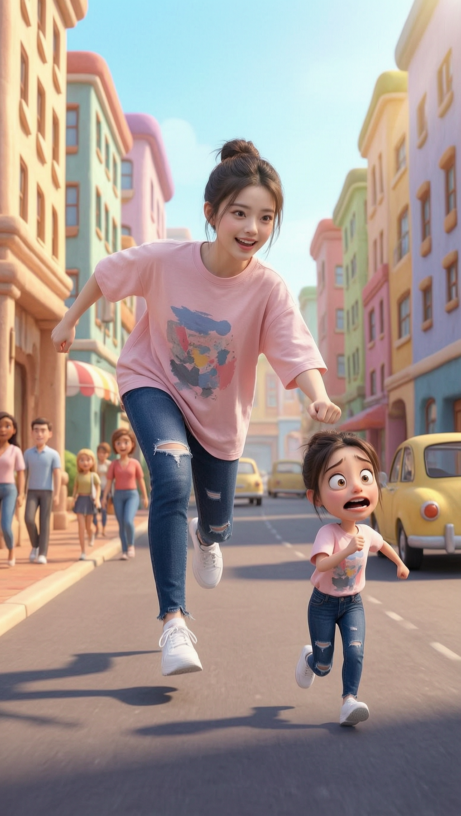 我被自己追着跑,笑死我了! - 作品图3