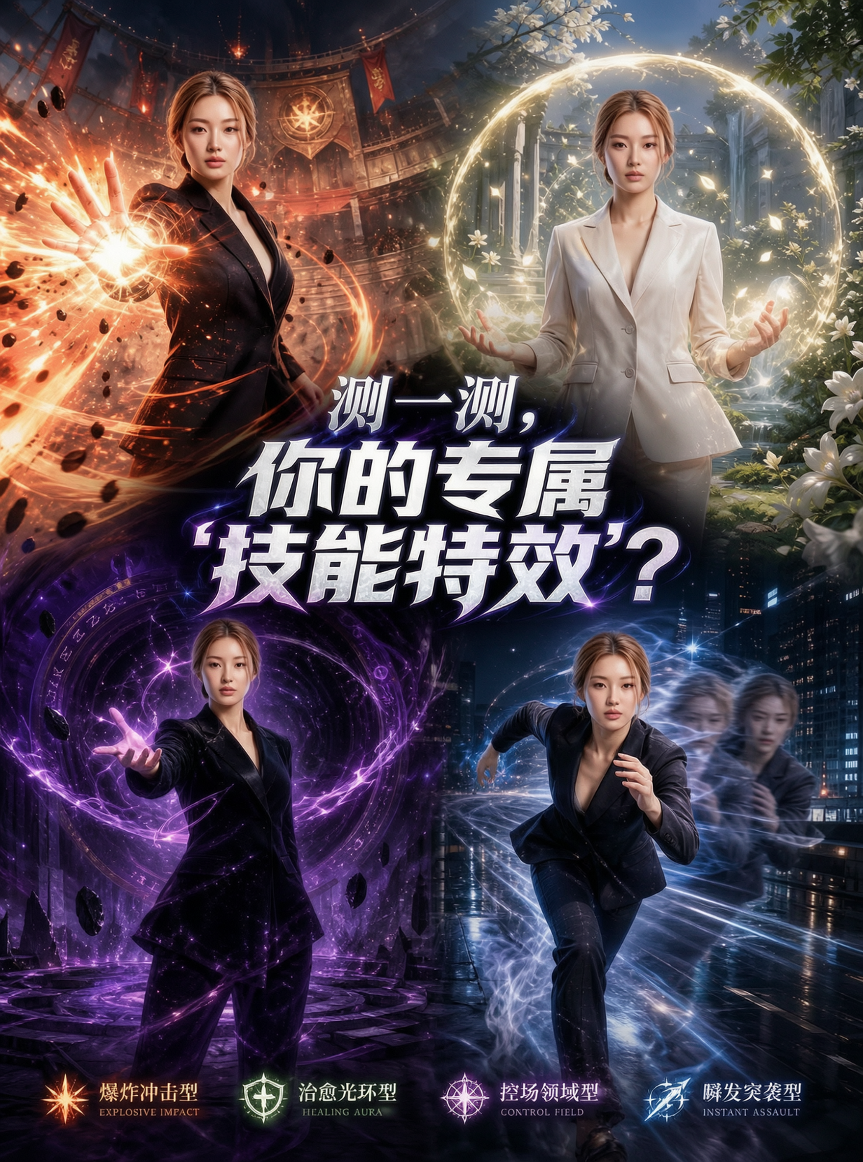 测一测，你的专属"技能特效" - 作品图1