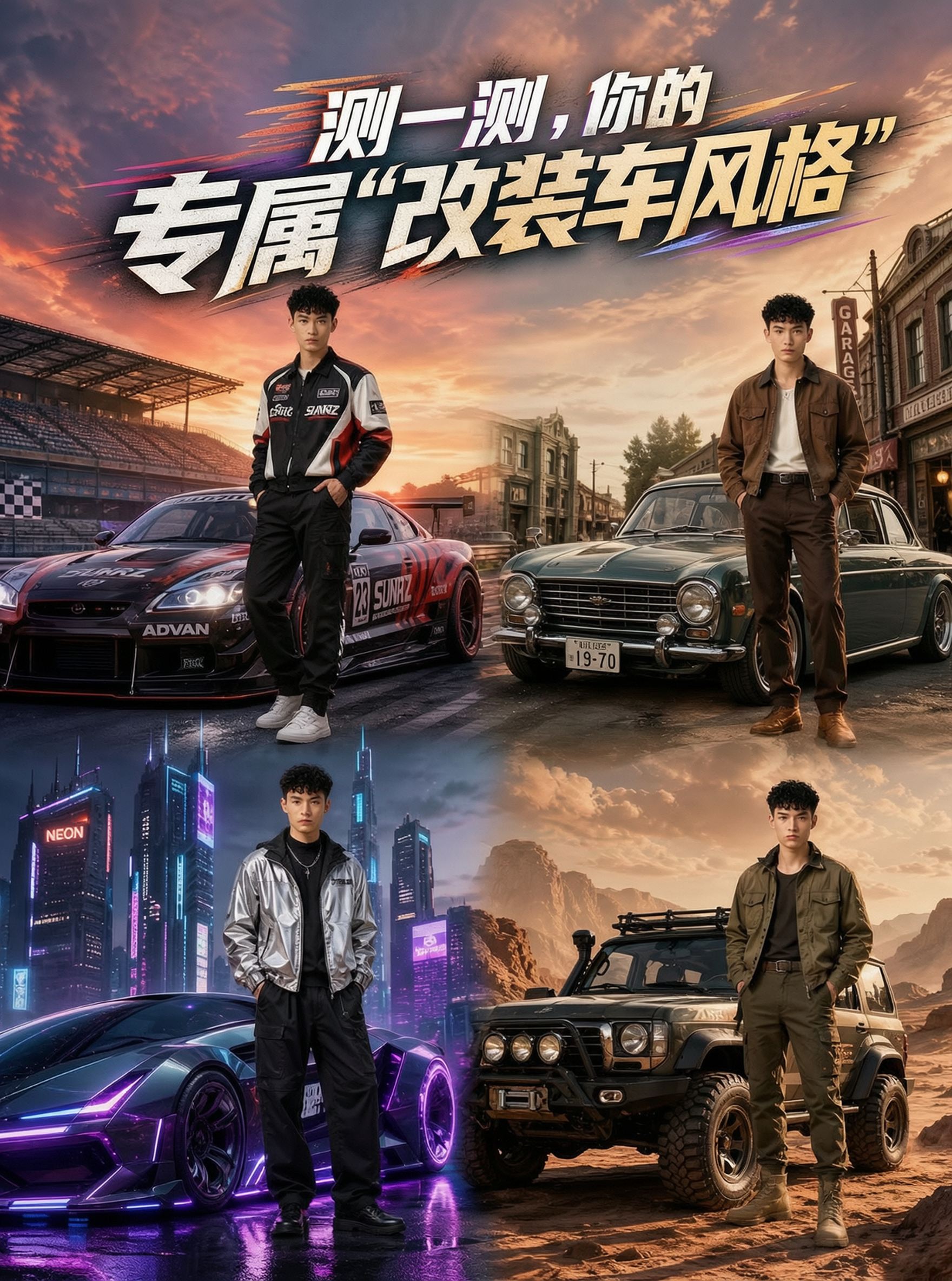 测一测，你的专属"改装车风格" - 作品图1