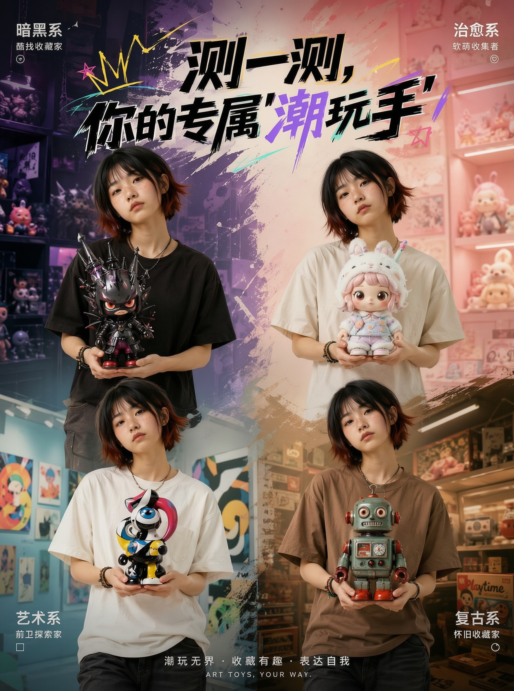 测一测，你的专属"潮玩手办"！ - 作品图1