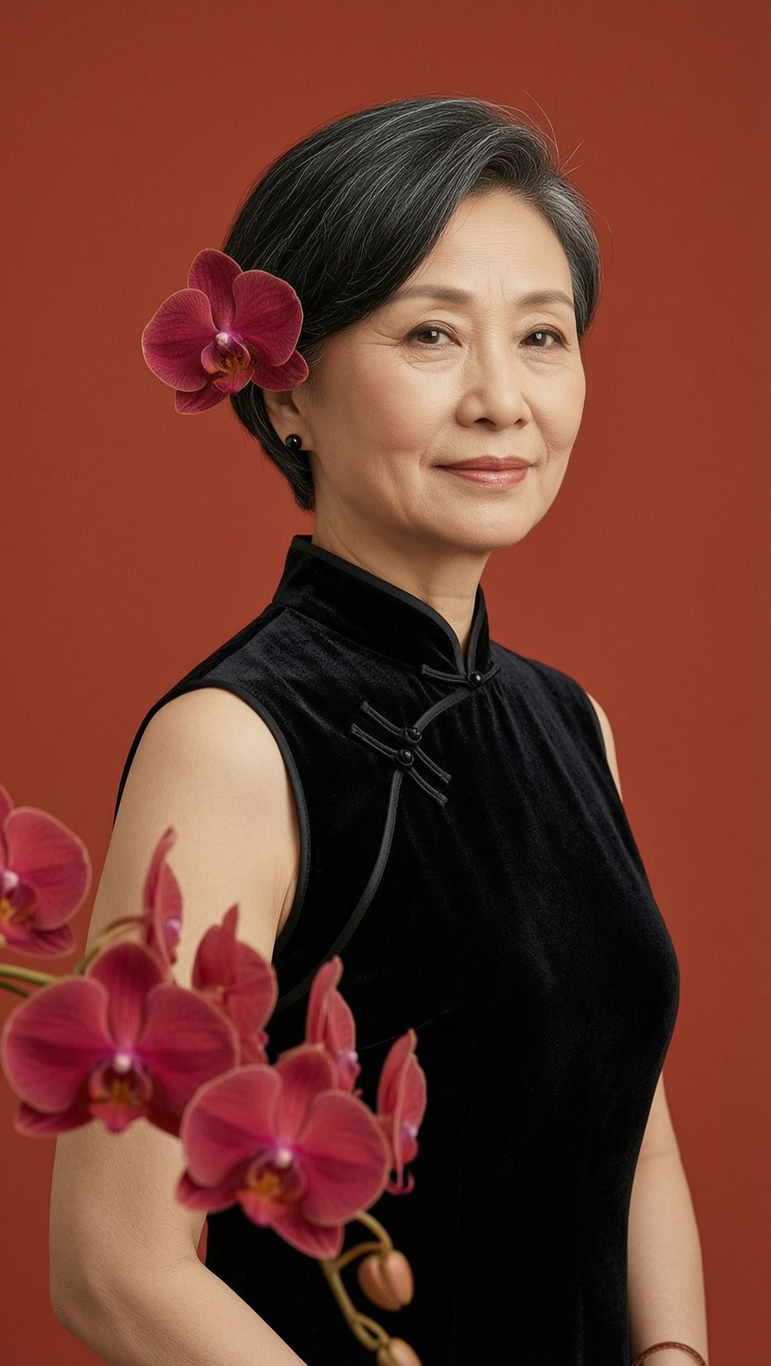阿姨写真丨不惧岁月 优雅依旧🌷 - 作品图1