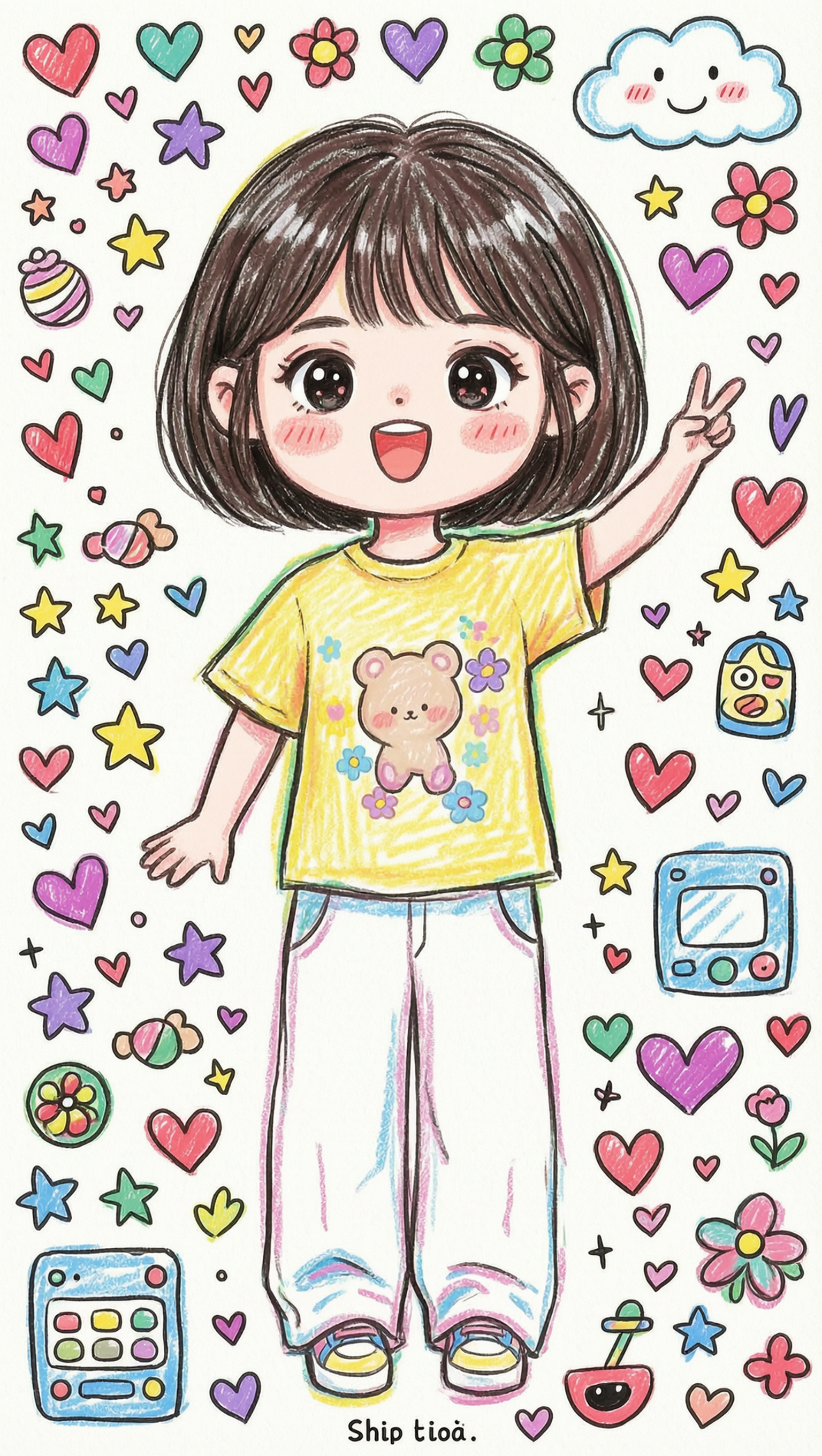 把照片丢给AI后,我收获了一张幼儿园神作 - 作品图3