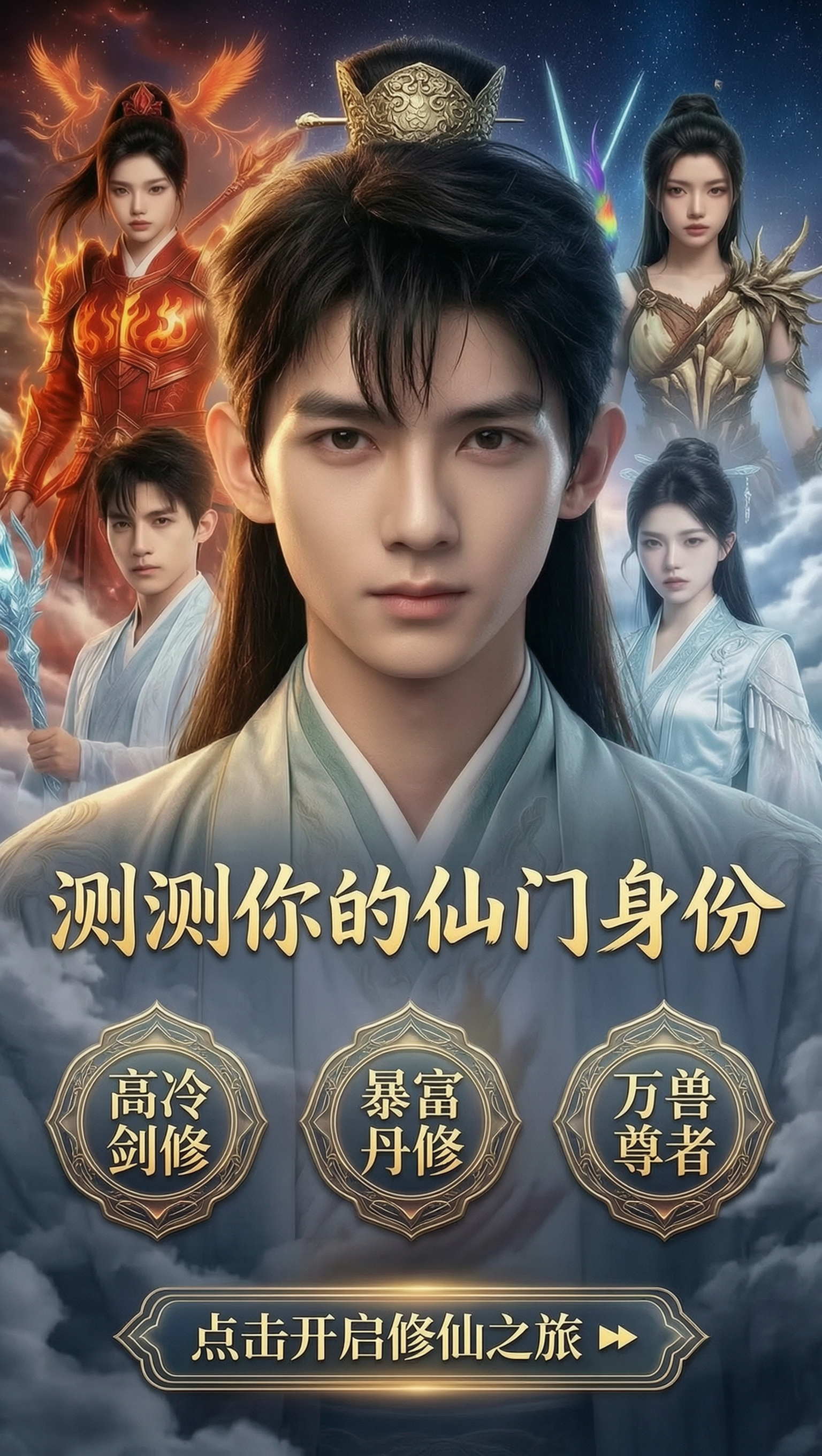 不当牛马就来测测你的仙门身份 - 作品图1