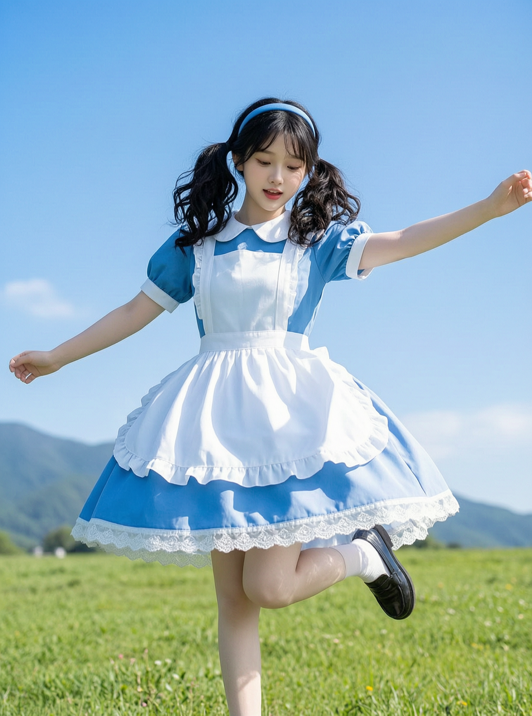💙爱丽丝童话元气少女写真一键生成 - 作品图1