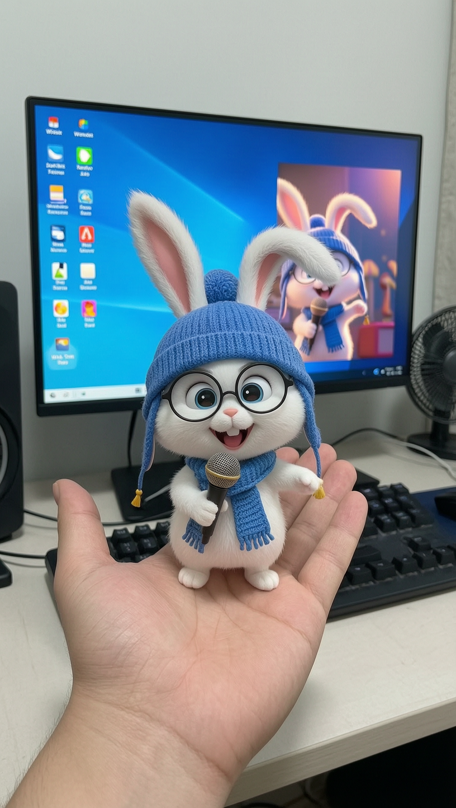 卡通3D融合创意合成像 - 作品图1