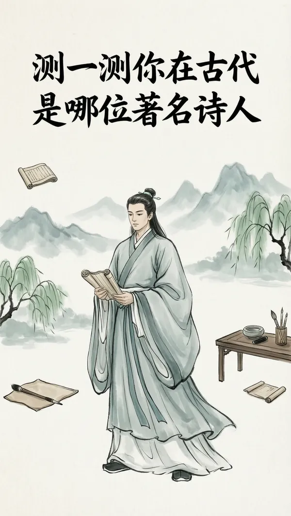 测一测你在古代是哪位著名诗人🔥 - C作品