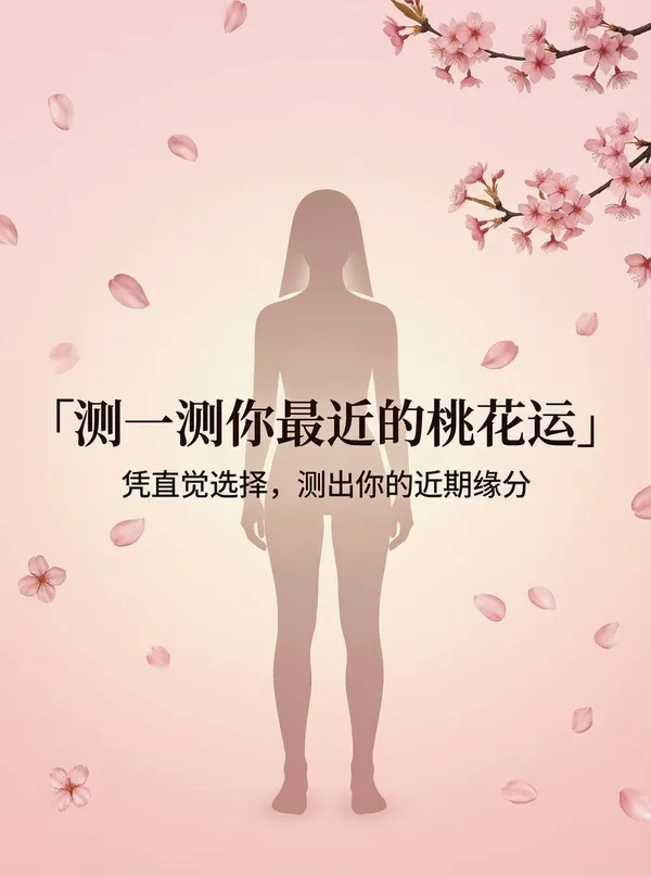🔥测一测你最近的桃花运 - C作品